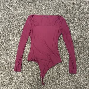 Abercrombie & Fitch Burgundy Top